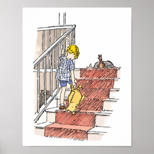 Poster Winnie The Pooh-Bed Time
