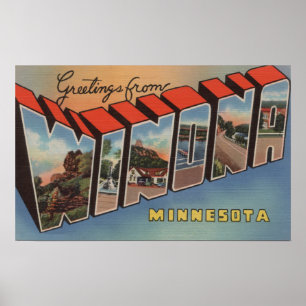 Pôster Winona, Minnesota - grandes cenas da letra