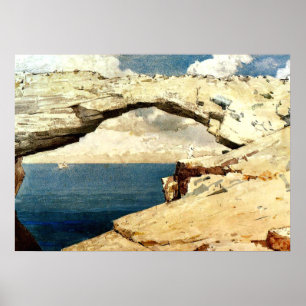 Pôster Winslow Homer - Janelas de Vidro