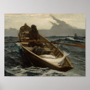 Pôster Winslow Homer - O Aviso De Nevoeiro