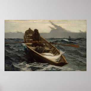 Poster Winslow Homer O Aviso De Nevoeiro