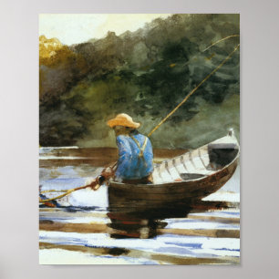 Poster Winslow Homer - Pesca infantil 1892