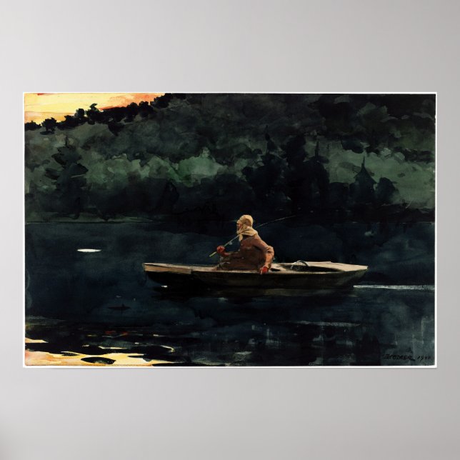 Poster Winslow Homer The Rise (Frente)