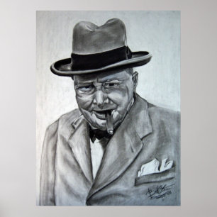 Poster Winston Churchill