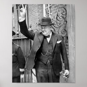 Poster Winston Churchill