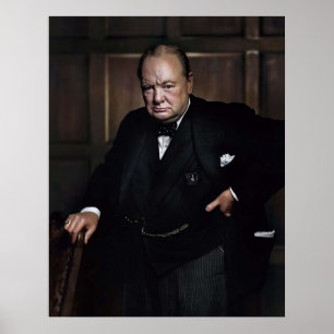 Poster Winston Churchill 1941 por Yousuf Karsh