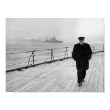 Winston Churchill No Mar