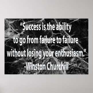 Pôster Winston Churchill: Sucesso