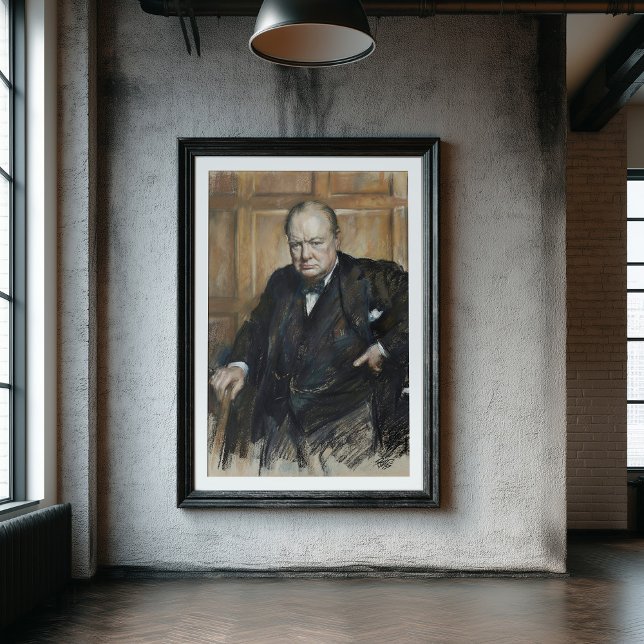 Poster Winston Churchill - The Resolute Statesman (Criador carregado)