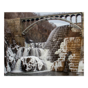 Pôster Winter, Croton Dam