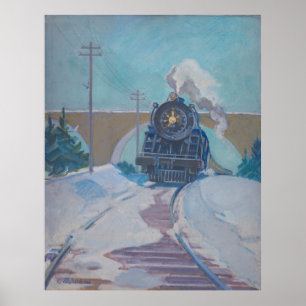 Poster Winter Express - Cena do Trem Kulhanek (1968)