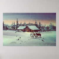 WINTER FRIO NOITE POR SHARON SHARPE