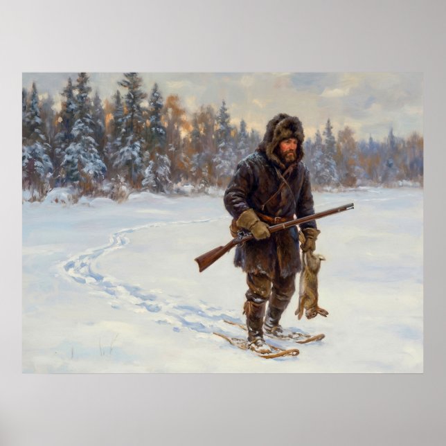 Poster Winter Hunt (Frente)