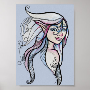 Poster Winter Ice Elf