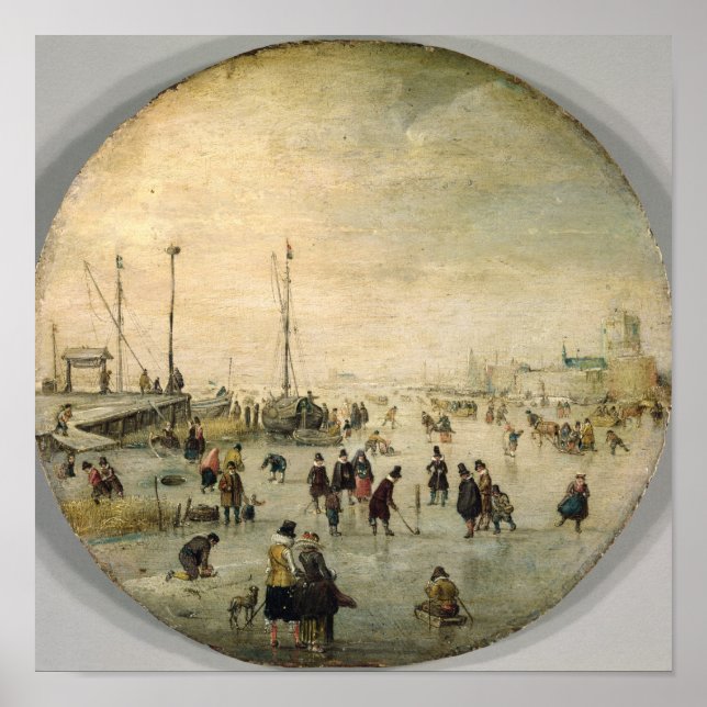 Pôster Winter Landscape (Frente)