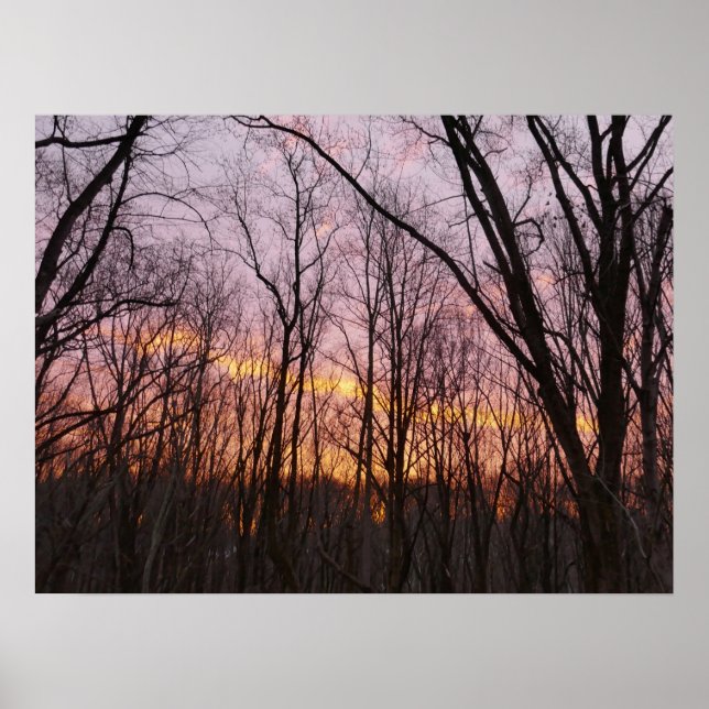 Poster Winter Sunrise II (Frente)