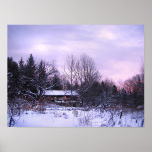 Pôster Winter Sunset