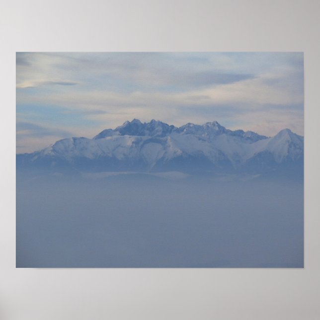 Poster Winter Tatras de Pieniny (Frente)