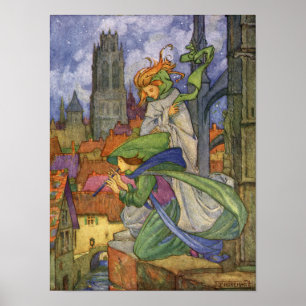 Poster Winter & Windy Weather por Florence Harrison