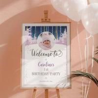 Winter Wonderland First Birthday - Foto de boas-vi