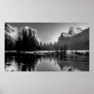 POSTER WINTER YOSEMITE