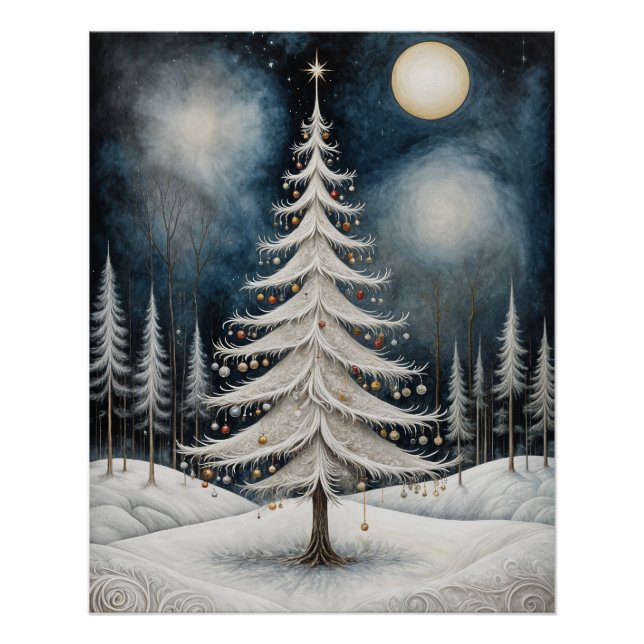 Pôster Winter's Starry Eve (Frente)