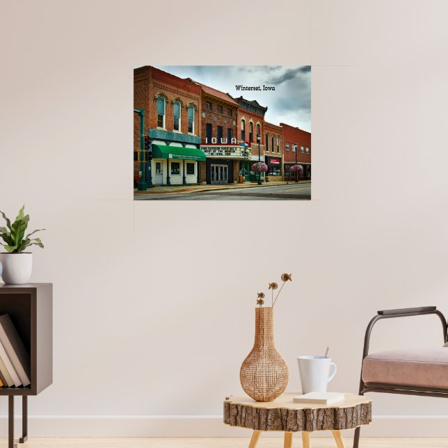 Poster Winterset, Iowa (Sala de Estar 3)