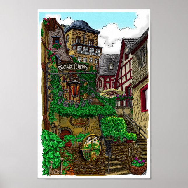 Poster Winzerchenke (Frente)