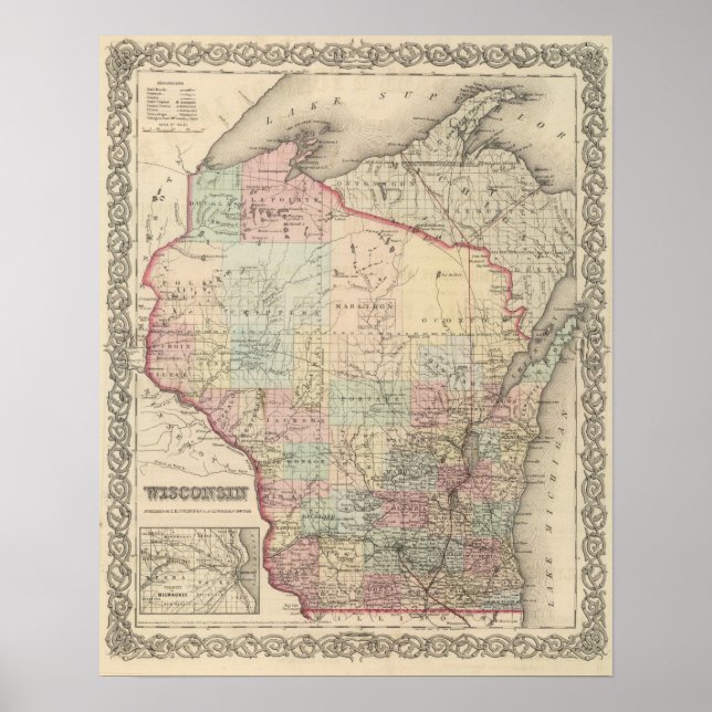 Poster Wisconsin (Frente)