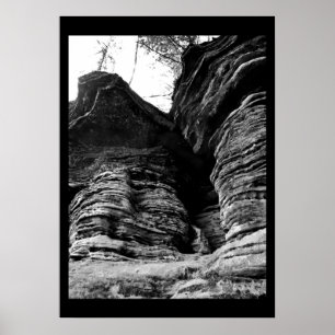 Pôster Wisconsin Dells Rocks