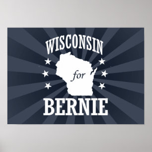 POSTER WISCONSIN PARA MÁQUINAS DE LIXAR DE BERNIE