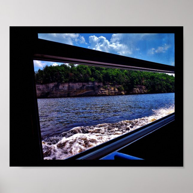 Pôster Wisconsin River (Frente)