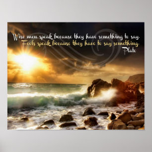 Poster Wise Men Speak