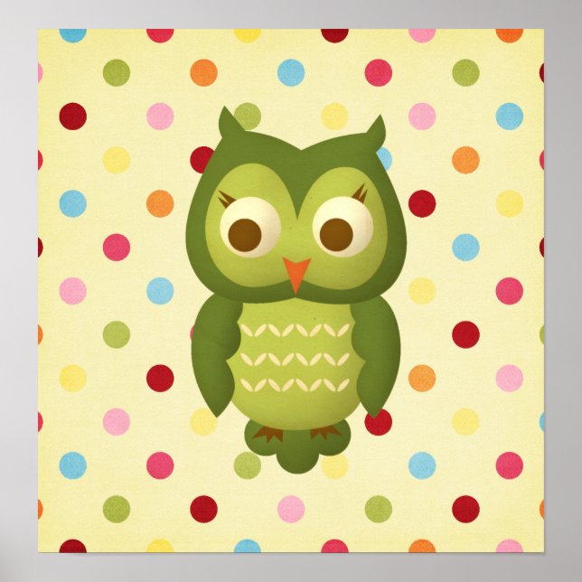 Poster Wise Owl (Frente)