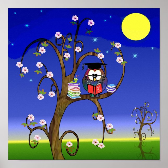 Poster Wise Owl (Frente)