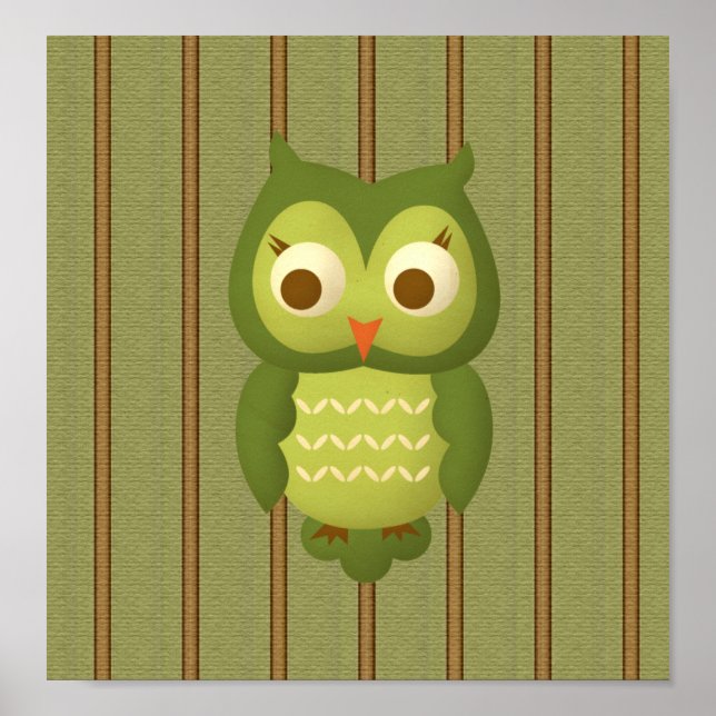 Poster Wise Owl (Frente)