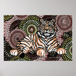 Poster Wise Tiger