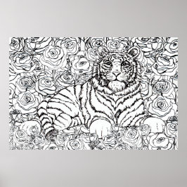 Poster Wise Tiger