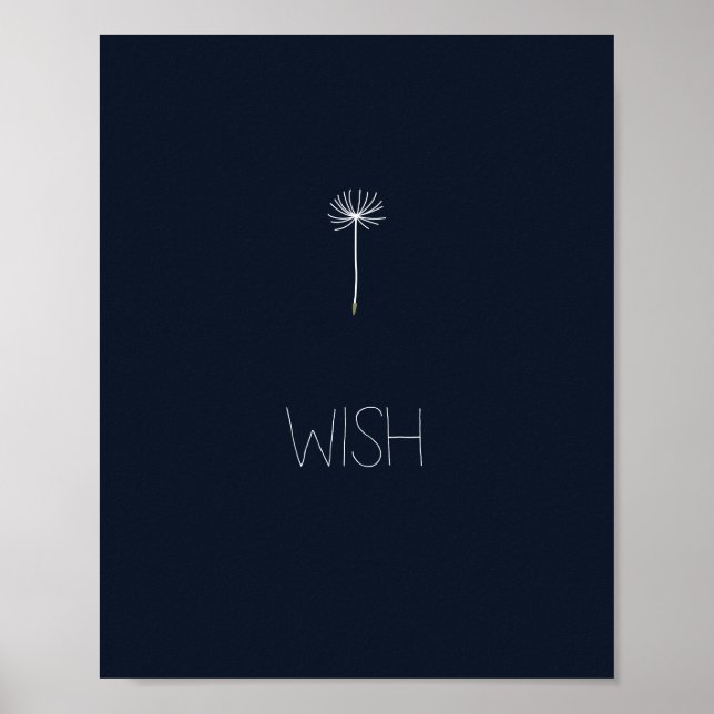 Poster Wish Dandelion (Frente)