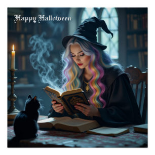Pôster Witch Cat
