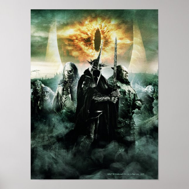 Poster Witchking e Orcs (Frente)