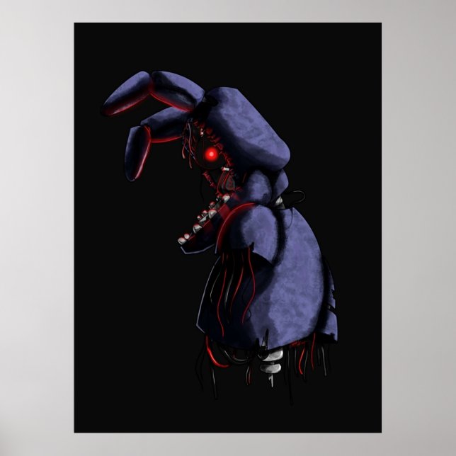 Poster Withered Bonnie (Frente)