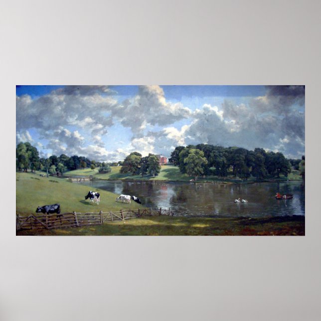 Pôster Wivenhoe Park por John Constable (Frente)