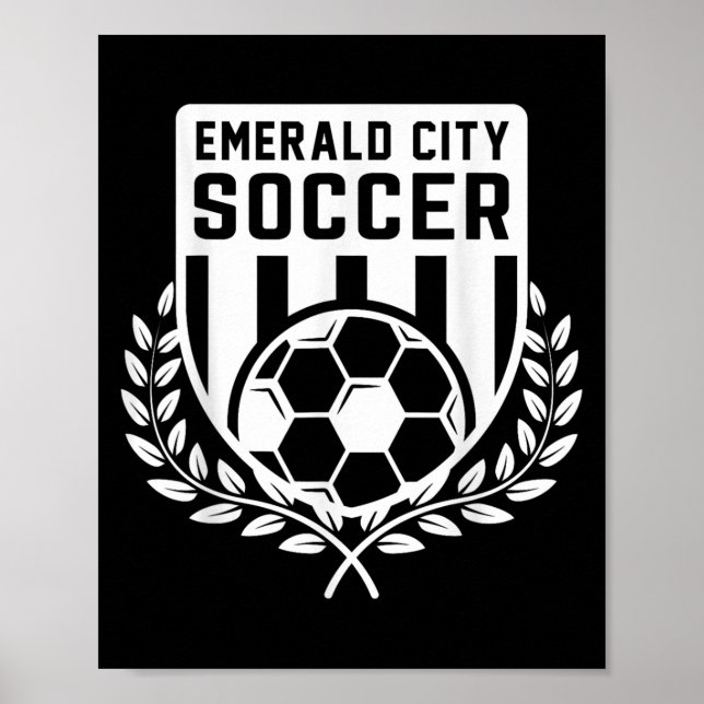 Poster Wizard Of Oz Emerald City Soccer Football Costume  (Frente)