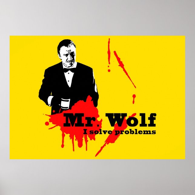 Poster Wolf (Frente)