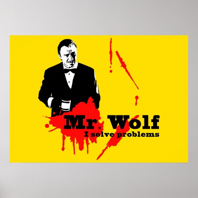 Poster Wolf (Frente)
