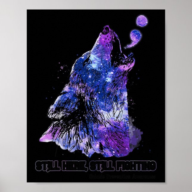 Poster Wolf Ainda Aqui Está Lutando Contra A Prevenção Do (Frente)