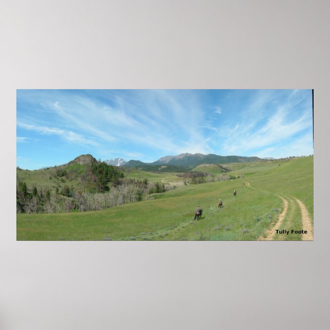 Poster Wolf Butte (Frente)