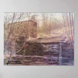 POSTER WOLF CANETA MILL