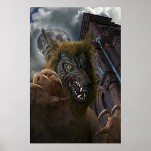 Poster Wolf de Helsinki